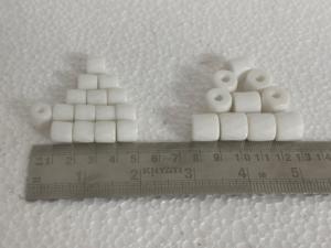 White Faceted Glass Beads 10mm Loose <b>Spacer</b> Beads for Jewelry Making Bracelet Necklace DIY Crafts - Product Image 2