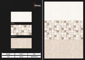 Carreaux de porcelaine élégants et brillants réfléchissants 30x60 cm, améliorant la luminosité intérieure tout en offrant une performance matérielle robuste - Product Image 4