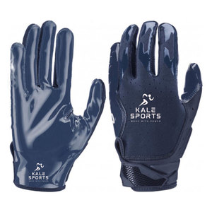 Guantes de Fútbol Americano de Alta Calidad, Material de Cuero, Guantes Deportivos Personalizados con Logotipo de Marca, Transpirables, Unisex, Equipamiento de Entrenamiento - Product Image 4