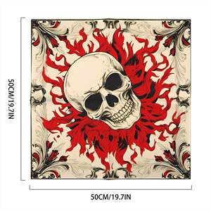 Los Mejores Pañuelos Multiusos Sin Costuras, Bragas de Cuello, Pañuelos Cuadrados con Logotipo Personalizado, Pañuelos de Poliéster con Estampado por Sublimación al por Mayor - Product Image 6