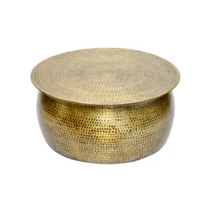 Table basse décorative en métal faite à la main, meubles design, table d'appoint en métal de luxe, décoration intérieure moderne, Zahid Exports - Product Image 3