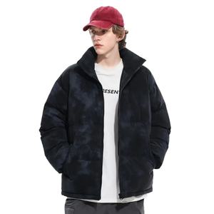 Veste matelassée avec logo personnalisé de haute qualité pour hommes/femmes Manteau bulle d'hiver épais et décontracté avec col montant et effet bulle unique - Product Image 3