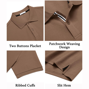 Polos Personalizables de Manga Corta para Hombre, Secado Rápido, Diseño de Primera Calidad, Marca Privada, Tela Elástica Personalizable - Product Image 5