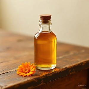 Aceite Portador de Caléndula 100% Puro, Venta al Por Mayor, Natural, Fresco, Ecológico, Aromaterapia, Botella de 1 Kg - Product Image 4