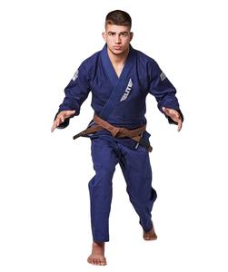 ชุดกิโมโนสีขาวล้วนคอตตอนสำหรับยูโดชุด Jitsu Jitsu Jitsu ผ้าฝ้ายน้ำหนักเบาออกแบบได้ตามต้องการ - Product Image 2