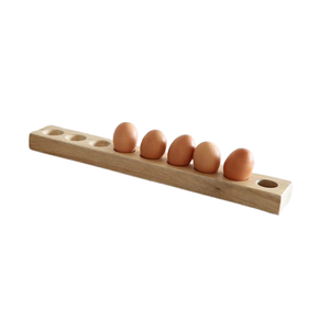 Exclusive Quality Wooden <b>Eggs</b> Tray For 9 Grids Kitchenware <b>Eggs</b> <b>Storage</b> Holder Tray At Competitive Prices - Product Image 1