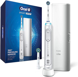Cepillo de Dientes Eléctrico Recargable Oral-B Pro Smart Limited Power con (2) Cabezales de Cepillo y Estuche de Viaje, Blanco - Product Image 2