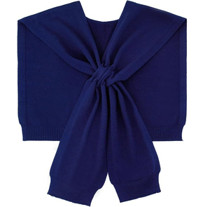 Custom Logo Oversized Knitted Shawl <b>Wrap</b> Thick Winter Thermal <b>Blanket</b> Scarf Factory Outlet - Product Image 2
