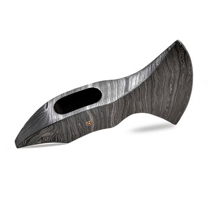 Hacha Tomahawk de Acero Damasco Forjado a Mano de BA Enterprises con Hoja para Supervivencia y Camping - Grado Industrial DIY con 1 Año de Garantía - Product Image 2