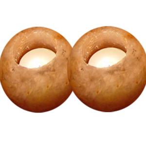 Mogul himayen — bougeoir en cristal de sel, support de photophore, en cristal de qualité, déverrouillage - Product Image 1