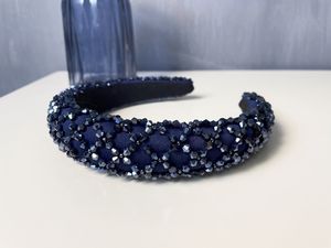 Women's Embroidered <b>Headband</b> with Watermelon <b>Beaded</b> Design Knotted Band Bead Hair Accessories Perfect Gift Item - Product Image 6