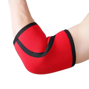Coderas de Neopreno de Alta Resistencia, Protector Elástico de Compresión para Gimnasio, Entrenamiento Físico, Diseño de Color y Logotipo Personalizados, Cierre de Gancho y Bucle - Product Image 1