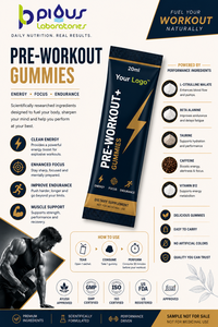 Custom Supplement Sachet Packaging | Private Label Powder Stick Packs | OEM & ODM Manufacturing Services - Product Image 4