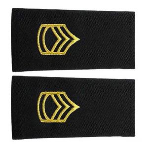 Platillos de hombro personalizados con su propio diseño, hechos en Pakistán, de color sólido para uniforme. - Product Image 3