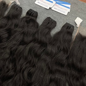 Extensiones de Cabello Ondulado Natural de Moda, 100% Cabello Vietnamita, Paquetes de Cabello con Puntas Gruesas y Acabado de Alta Gama, Gran Stock Disponible - Product Image 3