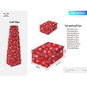 Deluxe 10 pezzi regalo di natale Set di articoli per feste Premium - Product Image 6