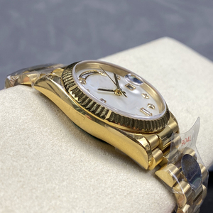SK C Factory Stainless Steel Golden Mechanical <b>Watch</b> Sapphire Crystal <b>Automatic</b> 40mm Men Water Resistant 100m High Quality - Product Image 1