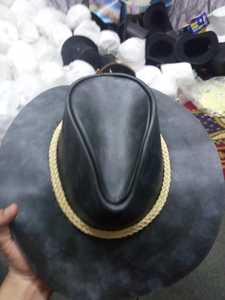 Western Men's High Quality Cowboy Leather <b>Hat</b>-Adjustable All-Season New Arrival for Horse Riding - Product Image 2