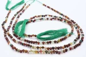 Cuentas de Jaspe Natural de Desierto AAA en Forma de Rondelle de 3 MM, Cuentas de Jaspe Facetadas de 13 Pulgadas, Forma de Rondelle de Jaspe de Lujo - Product Image 6