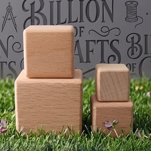 Bloques de Construcción de Madera Personalizados al por Mayor, Cubos de Madera para Bricolaje, Juguetes Educativos de Construcción Creativa para Niños - Product Image 6