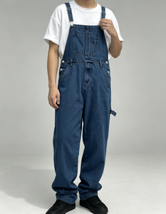 Combinaisons en jean pour hommes de haute qualité, pantalons longs en tissu de coton durable, coupe-vent, imperméables, salopettes de travail en denim - Product Image 2