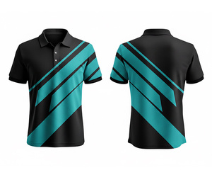 OEM/ODM Custom Sublimated Polo Shirt Supplier Shirt Durable Stitching for Men Women Youth Quick-Dry Dry-Fit Active Polo - Product Image 3