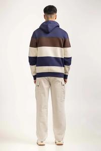 Sweat à capuche zippé en molleton 100 % coton pour homme, coupe classique - Product Image 3