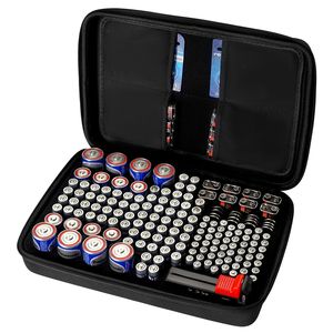 Scatola organizer impermeabile per batterie con cerniera per una conservazione efficiente - Product Image 1