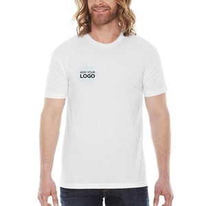 เสื้อยืดแขนสั้นคอกลมผ้าคอตตอนเข้ารูปเสื้อยืดแขนสั้นผ้าคอตตอน - Product Image 2