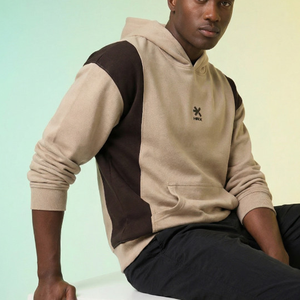 Sudadera con Capucha para Hombre, Color Sólido, 100% Algodón, Estilo Casual de Invierno, Corte Regular, Diseño con Bolsillos, Transpirable, Alta Calidad - Product Image 3