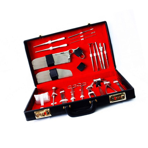 Juego de Instrumentos Veterinarios, Kit de Herramientas de Cirugía General de Acero Inoxidable para Cuidado Diario de Animales, Equipo Profesional Reutilizable - Product Image 2