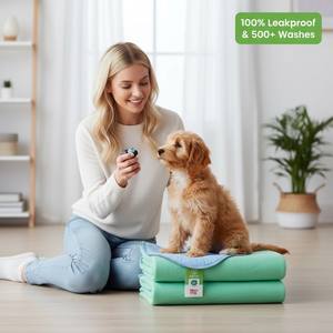 Pañales para Adultos Reutilizables con Superficie Seca y Protección Contra Fugas, con Tela de Microfibra de Súper Absorción y Revestimiento Trasero de TPU - Product Image 2