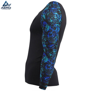 Camiseta de compresión personalizada para entrenamiento de MMA con diseño sublimado, ropa deportiva de secado rápido para adultos, camiseta de compresión para hombres. - Product Image 3