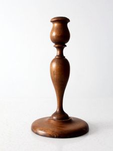 Porte-bougie en bois de style bohème, porte-bougie carré en bois pour bougies chauffe-plat, porte-bougie en bois avec insert en verre - Product Image 2