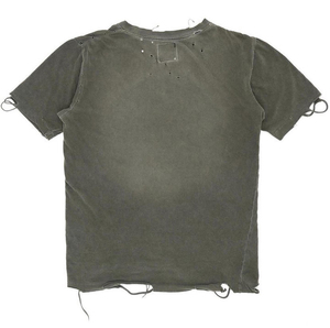 T-shirt vintage surdimensionné personnalisable pour homme, délavé à l'acide, 100% coton, col rond, impression sérigraphique, options OEM - Product Image 2