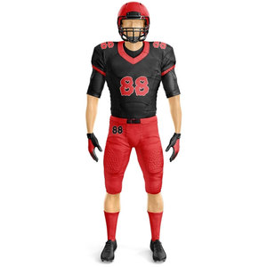 Uniforme Deportivo de Alta Calidad con Diseño Sublimado, en Venta, Personalizable en Color, Material de Malla, Uniforme de Fútbol Americano - Product Image 5