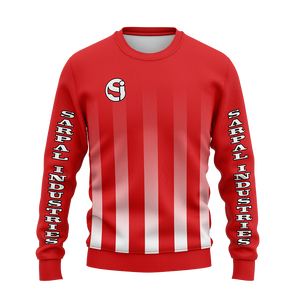 Sudadera Deportiva para Hombre, Bordada, de Corte Regular, 100% Algodón, Tejido de 400g, Sudadera Lisa de Manga Larga para Invierno - Product Image 1