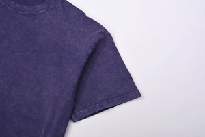 Camisetas de Hombre al por Mayor, Tejido Grueso Lavado, 220 g/m², 100% Algodón, Diseño Liso, Corte Holgado, Estilo Casual - Product Image 4