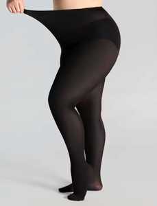 High Waist Full Length Solid Spandex Stretch Knitted <b>Leggings</b> with Tummy <b>Control</b> Shapewear for Women All Seasons - Product Image 3