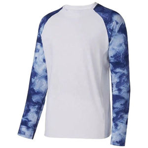T-shirts à manches longues pour hommes, surf, pêche au harpon, chasse, pêche, performance, extérieur, séchage rapide, respirant, coton/fibre de bambou - Product Image 3