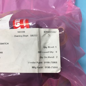 แอมป์0190-75066สวิตช์การไหลของ BRS 0.8 GPM อุปกรณ์เซมิคอนดักเตอร์มรดกระดับโลกที่วางใจได้สำหรับน้ำและชิ้นส่วนที่ - Product Image 2
