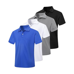 เสื้อยืดผู้ชายแบบสั่งทำสไตล์ใหม่ปี 2026 ผ้าถักโพลีเอสเตอร์/คอตตอน คอกลม แห้งเร็ว ระบายอากาศได้ดี ทรงหลวม สีพื้น - Product Image 1