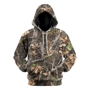 Sweat-shirts de chasse confortables pour hommes avec doublure chaude et tissu résistant, parfaits pour les aventures en plein air - Product Image 3