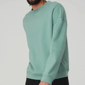 Sudadera Extra Grande Personalizada para Hombre, Sudadera con Hombros Caídos y Cuello Redondo, Sudaderas con Capucha y Sudaderas para Hombre, Ropa Casual - Product Image 2