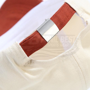 Casquette de baseball unisexe en sergé doux bicolore, style streetwear hip-hop, broderie personnalisée, visière incurvée, fermeture snapback - Product Image 6