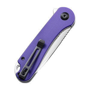 Couteaux pliants utilitaires compacts avec lame en acier inoxydable et mécanisme d'ouverture fluide pour le camping en plein air, les voyages et l'usage général - Product Image 3