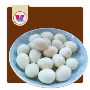 BEST SELLER Œufs de caille en conserve durables 425g en saumure, œufs de caille pelés en conserve, préparation rapide pour soupes asiatiques et plats quotidiens - Product Image 1