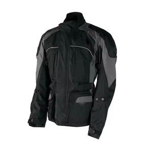 เสื้อแจ็คเก็ตมอเตอร์ไซค์สำหรับผู้ชาย กันน้ำ ผลิตจากผ้าคอร์ดูร่า พร้อมแผ่นป้องกัน CE สำหรับขี่มอเตอร์ไซค์ทุกสภาพอากาศ อุปกรณ์ป้องกันสำหรับนักขี่ - Product Image 5