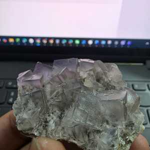 Magnifique Fluorite Naturelle du Balochistan, Pakistan - Spécimens Minéraux Violets, Pierres Précieuses en Vrac, Lot de Pierres Luminescentes Naturelles de 2,56 KG - Product Image 4