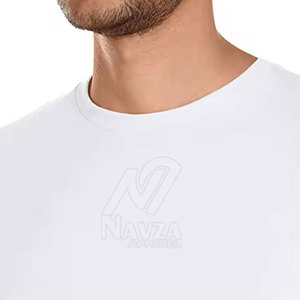 เสื้อยืดสมาร์ทฟิตสำหรับผู้ชาย แขนสั้น เสื้อยืดสมาร์ทฟิตคอกลมสำหรับผู้ชาย - Product Image 5